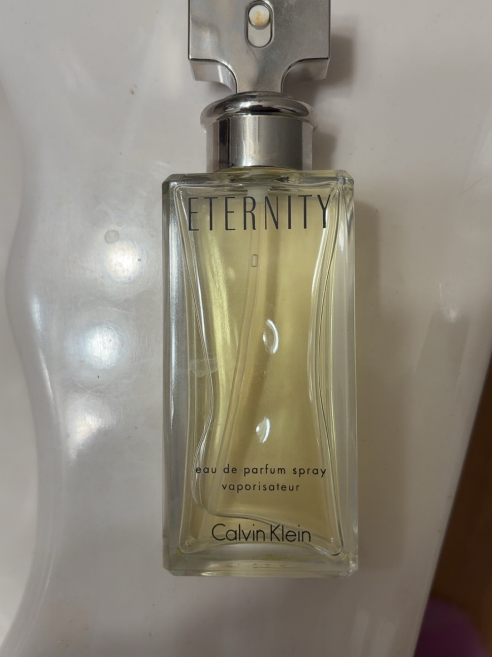Eternity by Calvin Klein EDP Spray 1.7 Oz for Women 95% full